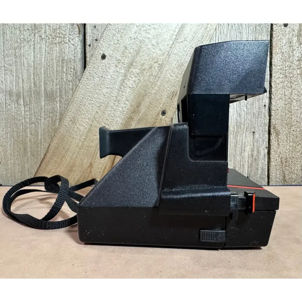 Polaroid One Step Flash 600 Strap Untested Film 600 Plus Instant Camera Picture